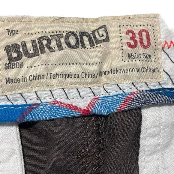 BURTON Men’s Chill 5 Pocket Shorts, Brown, 11” Inseam,  NWT, Size 30 - Picture 5 of 8